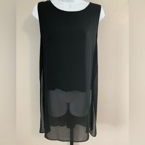 Karen Kane Black Sleeveless Top